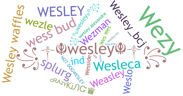 Kælenavne til Wesley