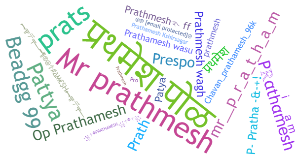 Kælenavne til Prathamesh